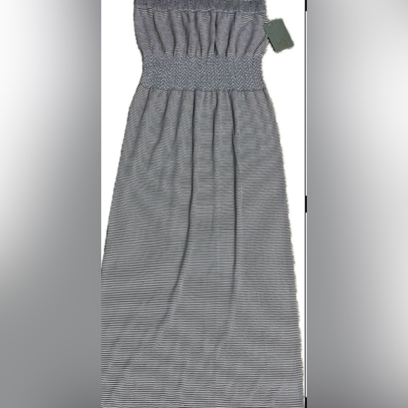 Lark & Grey Striped MAXI DRESS.   M/L - Picture 8 of 9